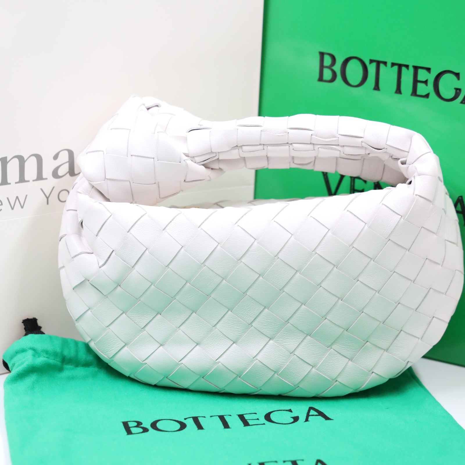 BOTTEGA VENETA The Pouch Mini Clutch.